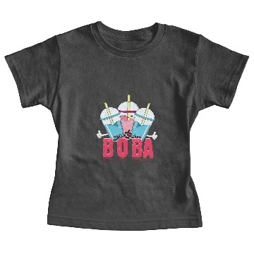 Discover Boba Pearl Milk Tea Baby Tees