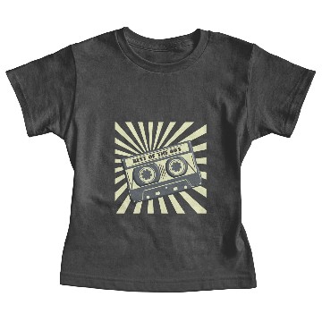 Discover 80s retro cassette nostalgia Baby Tees