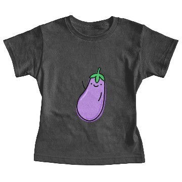 Discover Cute Eggplant Baby Tees