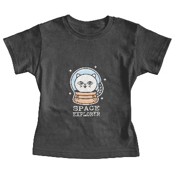 Discover space cat space explorer Baby Tees