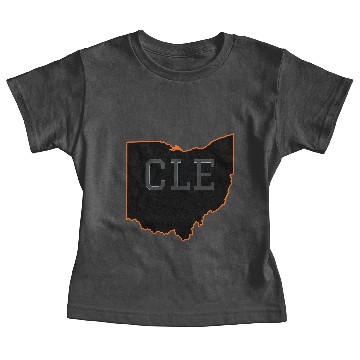 Discover CLE Cleveland Ohio Baby Tees