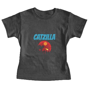Discover Catzilla Cat Meow Baby Tees