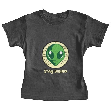 Discover Stay weird Baby Tees