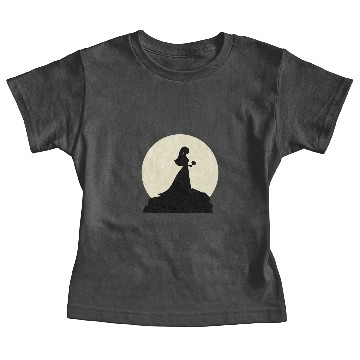 Discover Fancy Wife And Moon Design Baby Tees