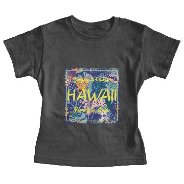 Discover Hawaii Surfing Paradise Baby Tees