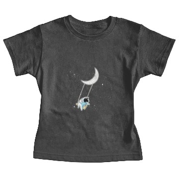 Discover Moon swing during a starry night Baby Tees