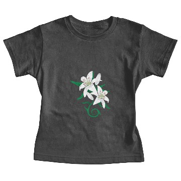 Discover Lily Flower Tattoo Gift Idea Baby Tees