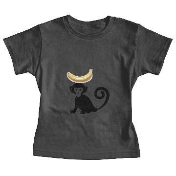 Discover Monkey banana Baby Tees