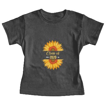 Discover Class 2020 High School Graduation Senior Sunflower Baby Tees