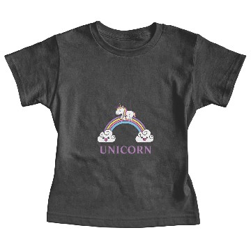Discover unicorn rainbow gift Baby Tees