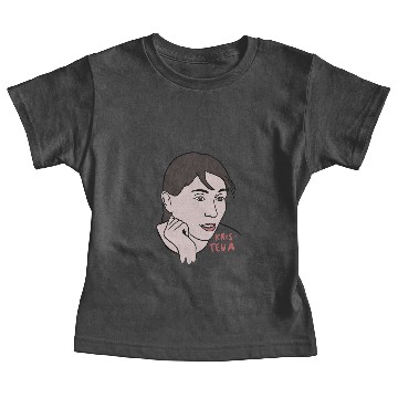 Discover Julia Kristeva Minimal Portrait - Philosophy Baby Tees