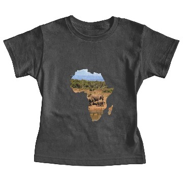 Discover Africa - Wilderness - Elephant - Safari Baby Tees