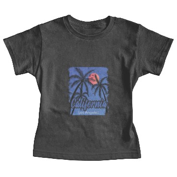 Discover California Los Angeles Vintage Baby Tees
