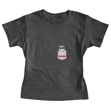 Discover Cool cat in pocket Baby Tees