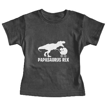 Discover Papasaurus Rex Baby Tees