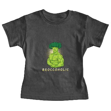 Discover Broccoli Broccoholic Vegetable Baby Tees