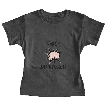 Discover Fighting against Depression Motivation Gift Baby Tees