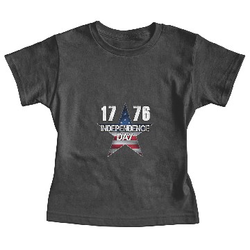 Discover Independence Day Star 1776 Baby Tees