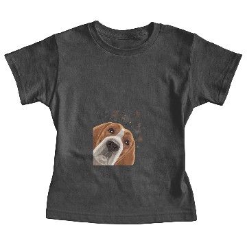 Discover Corious American Foxhound Dog Baby Tees