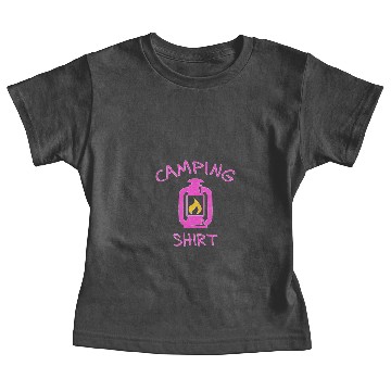 Discover Camping Baby Tees Pink 1
