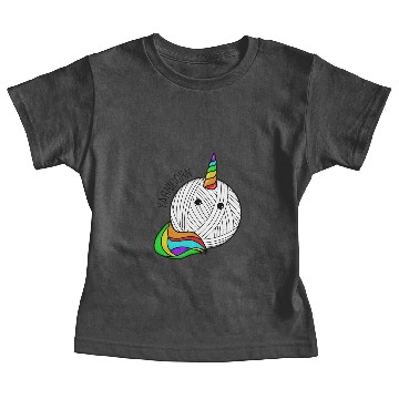 Discover knitting needle wool yarn chopping unicorn gift Baby Tees