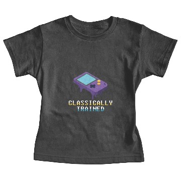 Discover Classically Trained - Game Boy Gamer Baby Tees