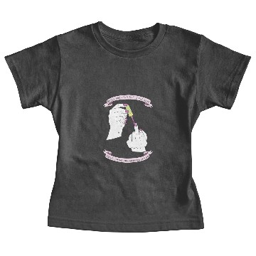 Discover Middle Finger Cutie Baby Tees