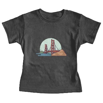 Discover Golden Gate Bridge Baby Tees