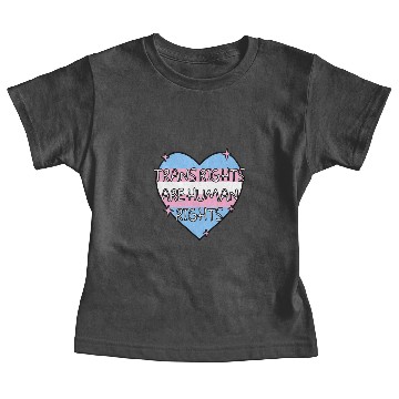 Discover Trans Rights Are Human Rights Baby Tees