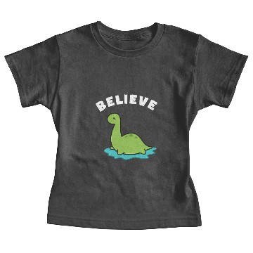 Discover Believe in Loch Ness Monster Baby Tees