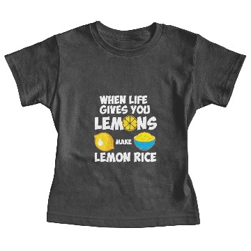 Discover When life give you lemons make lemon rice Indian Baby Tees