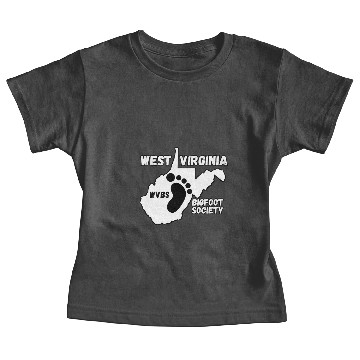 Discover West Virginia Bigfoot Society Funny Baby Tees
