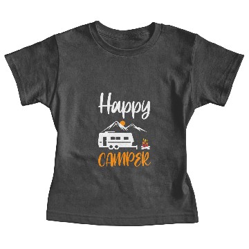 Discover Happy Camper Baby Tees
