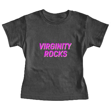 Discover Virginity Rocks Baby Tees