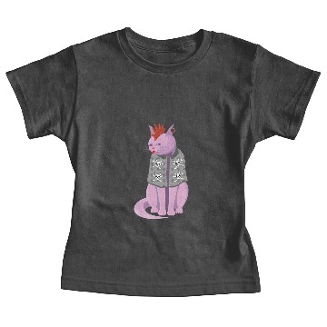 Discover Punk Rock Cat Baby Tees