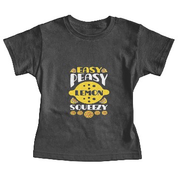 Discover Easy Peasy Lemon Squeezy Lemonade Stand Crew Squad Baby Tees