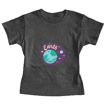 Discover Solar system with the planet Earth Baby Tees
