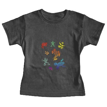 Discover Poison Dart Frogs Baby Tees