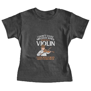 Discover Violinist Creative Decisions Baby Tees