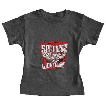 Discover SPEEDCORE WORLDWIDE - RED 3D Baby Tees