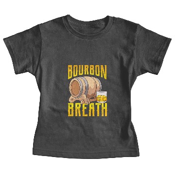 Discover Bourbon Breath Whiskey Drinker Baby Tees