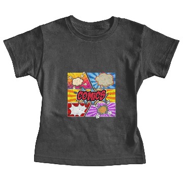 Discover Comic Comics manga Baby Tees