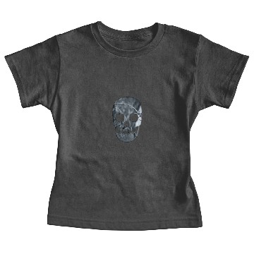 Discover Barbed Wire Skull Baby Tees
