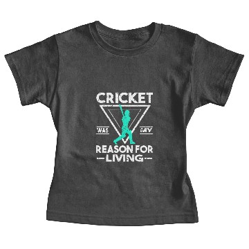 Discover Cricket Design for a Cricket Player Baby Tees
