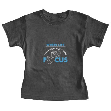 Discover Photography saying Photographer Baby Tees