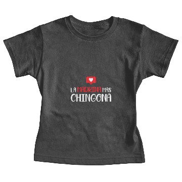 Discover La Madrina Mas Chingona Baby Tees