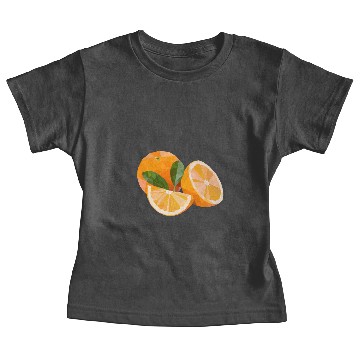 Discover orange fruit lowpoly Baby Tees