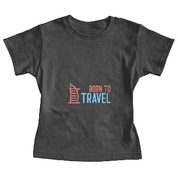 Discover Dubai Edition by Born to Travel Baby Tees