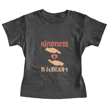 Discover Kindness is wisdom Baby Tees