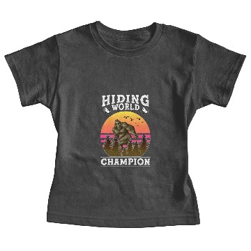 Discover Sasquatch Hide and Seek Champion, Bigfoot Hide Baby Tees